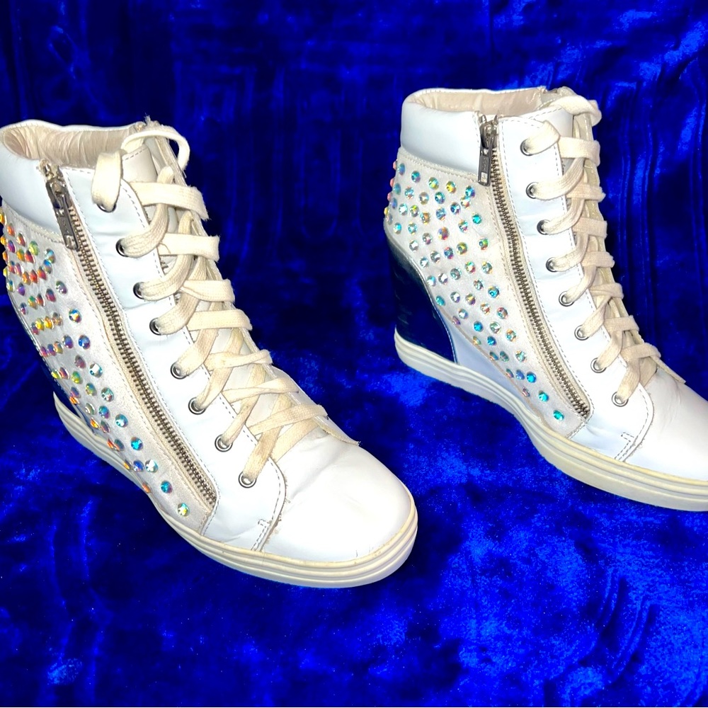 Hidden Heel Wedge Sneakers by Steve Madden